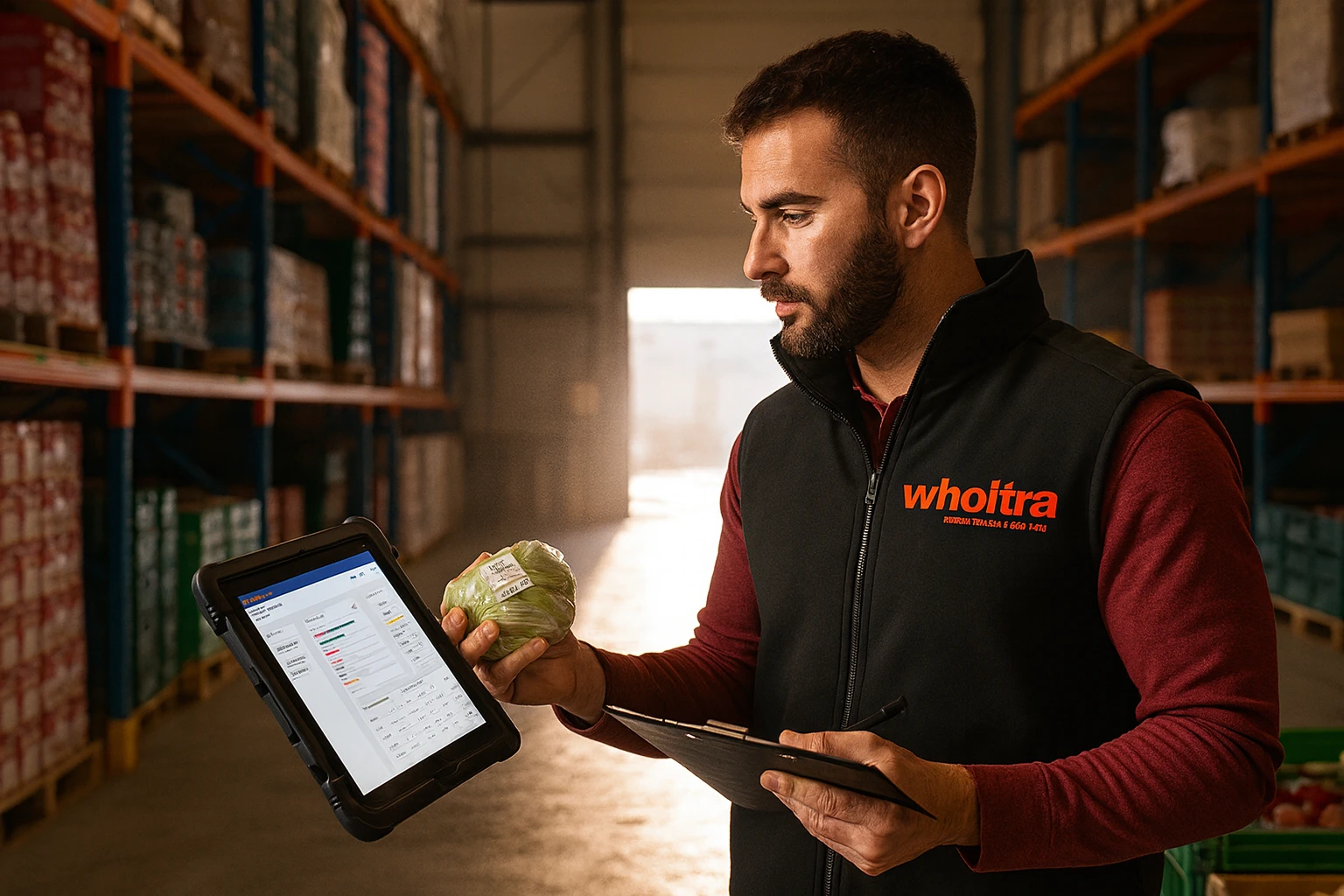 Software for convenience store distributors managing wholesale orders in Wholtra
